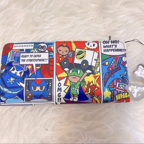 Ju-Ju-Be x tokidoki Super Be Rich Trifold Wallet - Picture 6 of 8